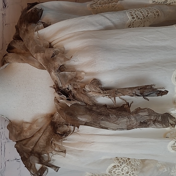 NEW BROWN FRINGE DELICATE OVER THE SHOULDER SCARF - Picture 3 of 8